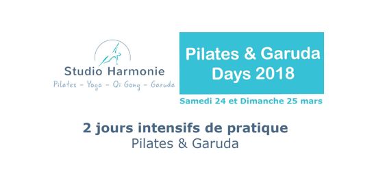 Pilates & Garuda Days 2018 au Studio Harmonie