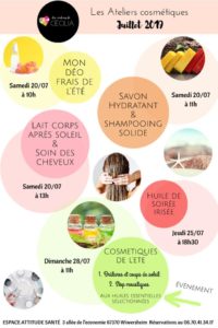 Juilllet 2019 Les couleurs de cecilia